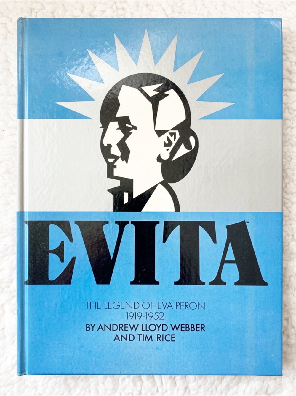 RARE Andrew Lloyd Webber and Tim Rice's EVITA: The Legend of Eva Peron 1919-1952